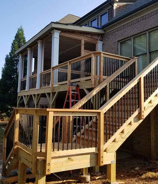 APR Construction Experts Deck Project